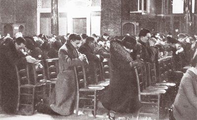 Gebete für George V., Januar 1936 von English Photographer